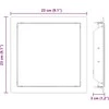Prieigos skydas 2 pcs Balta 23 x 23 x 3 cm Plienas