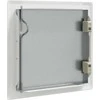 Prieigos skydas 2 pcs Balta 23 x 23 x 3 cm Plienas