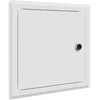 Prieigos skydas 2 vnt. Balta 23 x 23 x 3 cm Plienas