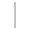 Prieigos skydas Balta 33 x 23 x 3 cm Plienas