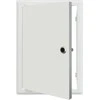 Prieigos skydas Balta 33 x 23 x 3 cm Plienas