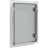 Prieigos skydas Balta 33 x 23 x 3 cm Plienas