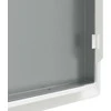 Prieigos skydas Balta 33 x 33 x 3 cm Plienas