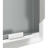 Prieigos skydas Balta 33 x 33 x 3 cm Plienas
