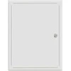 Prieigos skydas Balta 43 x 33 x 3 cm Plienas