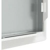 Prieigos skydas Balta 43 x 33 x 3 cm Plienas
