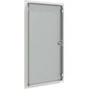 Prieigos skydas Balta 63 x 33 x 3 cm Plienas