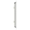 Prieigos skydas Balta 33 x 23 x 3 cm Plienas