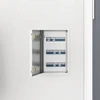 Prieigos skydas Balta 33 x 23 x 3 cm Plienas