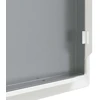 Prieigos skydas Balta 33 x 33 x 3 cm Plienas