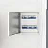 Prieigos skydas Balta 33 x 33 x 3 cm Plienas