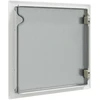 Prieigos skydas Balta 33,5 x 33,5 x 3 cm Plienas