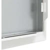 Prieigos skydas Balta 43 x 33 x 3 cm Plienas