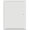 Prieigos skydas Balta 43 x 33 x 3 cm Plienas