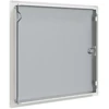 Prieigos skydas Balta 43 x 43 x 3 cm Plienas
