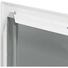 Prieigos skydas Balta 43 x 43 x 3 cm Plienas