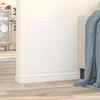 Prieigos skydas Balta 63 x 63 x 3 cm Plienas