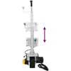 Priekabos domkratas, 12 V, 550 W, aliuminis