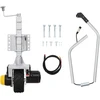 Priekabos domkratas, 12 V, 550 W, aliuminis
