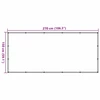Priekabos Tinklas, Žalias, 1,5x2,7 m, HDPE