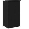 Priėmimo stalas Juoda 55x50x103,5 cm apdirbta mediena