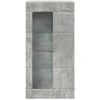 Medinė spinta Betono pilka 50 x 29 x 100 cm Apdirbta mediena