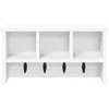 Prikabinamas paltas Sieninis Balta 50 x 16 x 26 cm