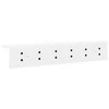 Prikabinamas paltas Sieninis Balta 60 x 10,5 x 10,5 cm