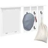 Prikabinamas paltas Balta 85 x 10 x 45 cm Apdirbta mediena