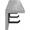 Prikabinamas paltas Pilkas Sonoma 40 x 10,5 x 10,5 cm