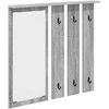 Prikabinamas paltas Pilka sonoma ąžuolo 84 x 10 x 80 cm