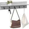 Prikabinamas paltas su saugykla Pilkas Sonoma 80 x 10,5 x 18 cm