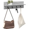 Prikabinamas paltas Sieninis Pilkas Sonoma 60 x 10,5 x 18 cm