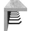 Prikabinamas paltas Pilkas Sonoma 100 x 10,5 x 10,5 cm