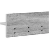 Prikabinamas paltas su saugykla Pilkas Sonoma 40 x 10,5 x 18 cm