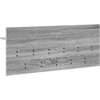 Prikabinamas paltas su lentyna Pilkas Sonoma 100 x 40 x 12 cm