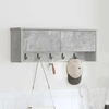 Prikabinamas paltas Sieninis Betono pilka 80 x 20 x 30 cm