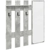 Prikabinamas paltas Sieninis Betono pilka 100 x 10 x 100 cm