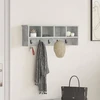 Prikabinamas paltas Sieninis Betono pilka 75 x 16 x 26 cm