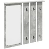 Prikabinamas paltas Sieninis Betono pilka 84 x 10 x 80 cm