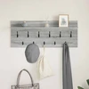 Prikabinamas paltas Sieninis Pilkas Sonoma 100 x 40 x 12 cm