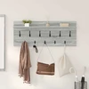 Prikabinamas paltas Sieninis Pilkas Sonoma 100 x 40 x 12 cm