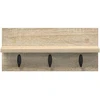 Prikabinamas paltas Sieninis Sonoma ąžuolas 40 x 10,5 x 18 cm