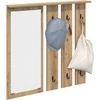 Prikabinamas paltas su lentyna artisano ąžuolo 84 x 10 x 80 cm