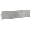 Prikabinamas paltas su saugykla Betono pilka 80 x 10,5 x 18 cm