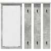 Prikabinamas paltas Sieninis Betono pilka 84 x 10 x 80 cm