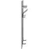 Prikabinamas paltas Sieninis Betono pilka 40 x 10 x 90 cm