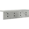 Prikabinamas paltas Betono pilka 40 x 10,5 x 10,5 cm