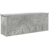 Prikabinamas paltas su lentyna Betono pilka 80 x 20 x 30 cm