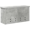 Prikabinamas paltas su lentyna Betono pilka 50 x 16 x 26 cm
